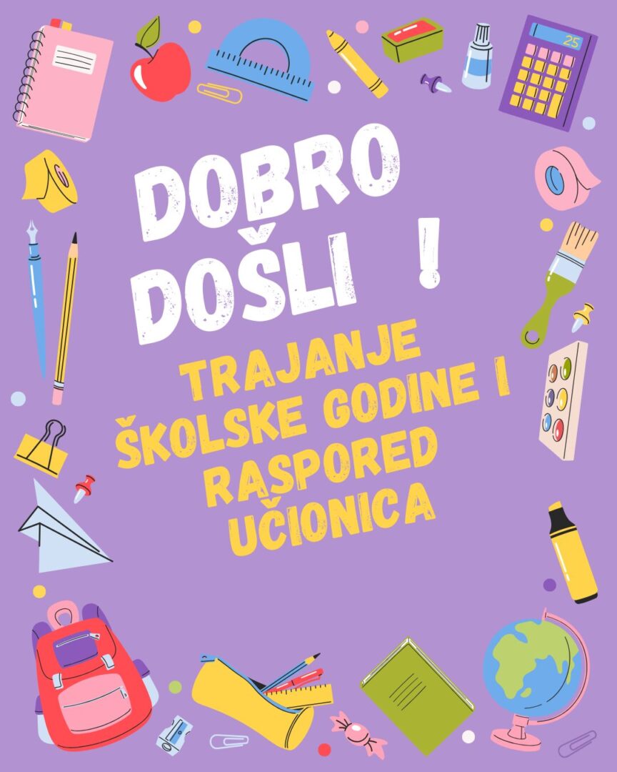 trajanje školske godine