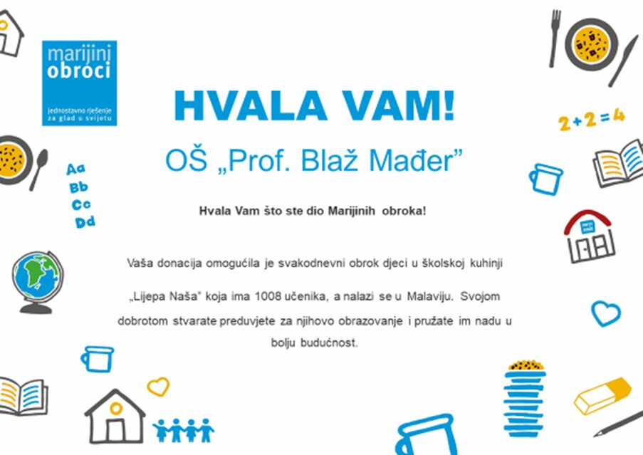 zahvala