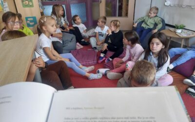 Prvi posjet školskoj knjižnici – naši prvašići postaju čitatelji